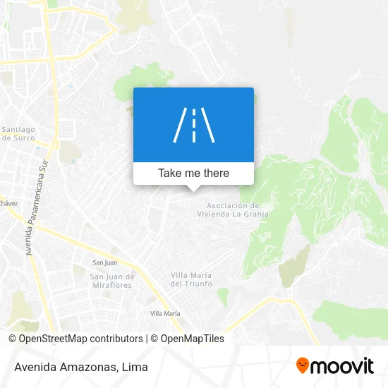 Avenida Amazonas map
