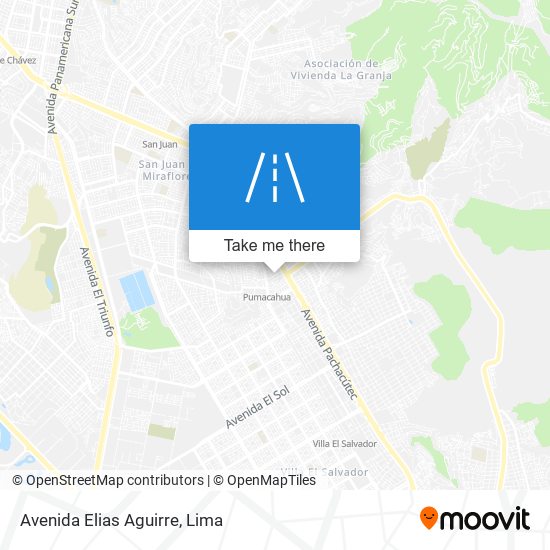 Avenida Elias Aguirre map