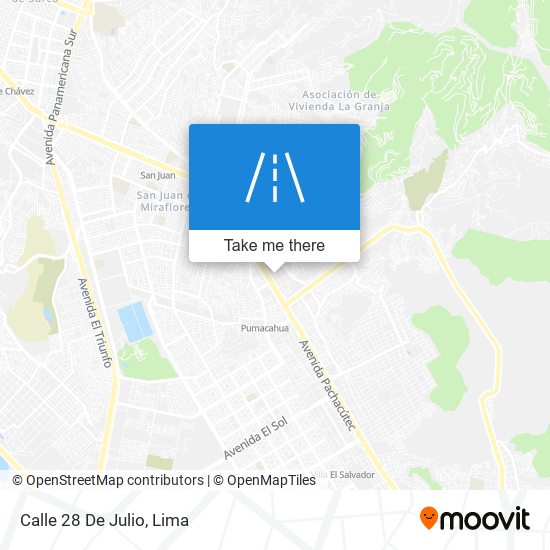 Mapa de Calle 28 De Julio