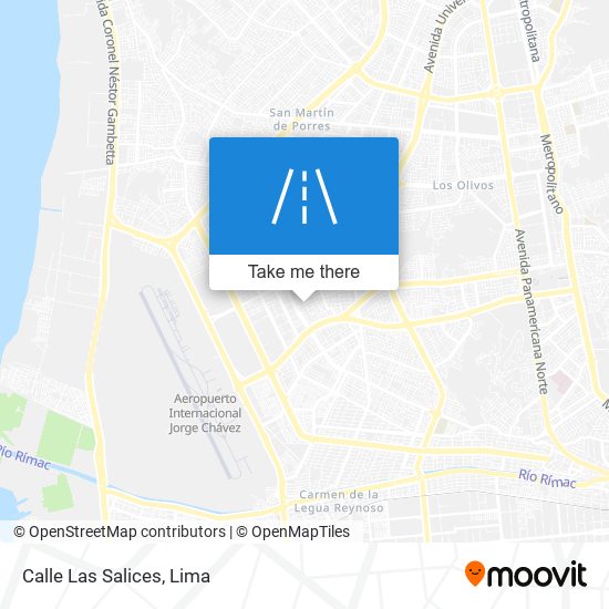 Calle Las Salices map