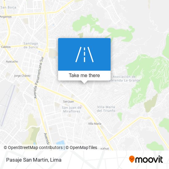 Pasaje San Martin map