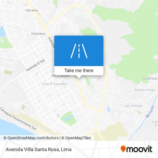 Avenida Villa Santa Rosa map