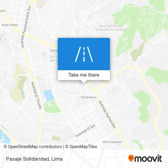 Pasaje Solidaridad map