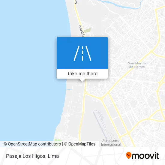 Pasaje Los Higos map