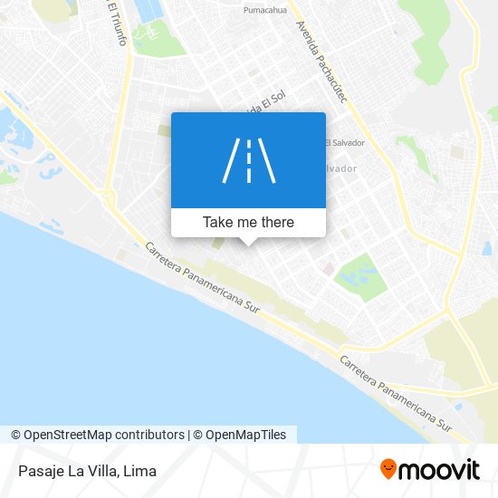 Pasaje La Villa map