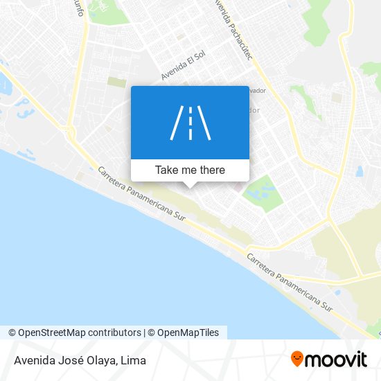 Avenida José Olaya map