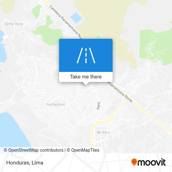 Honduras map