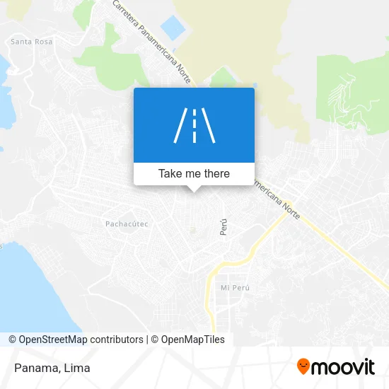 Panama map