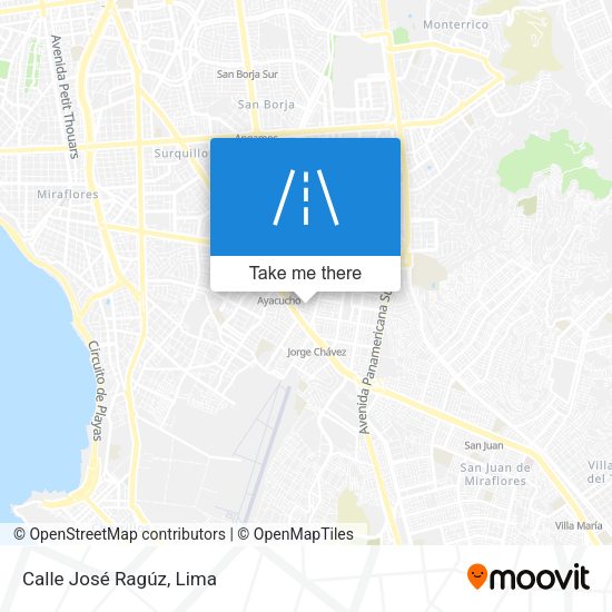 Calle José Ragúz map