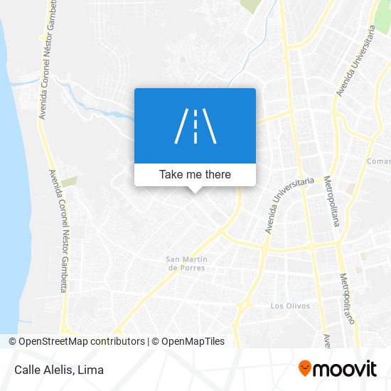 Calle Alelis map