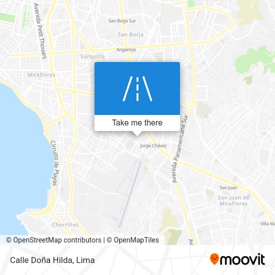 Mapa de Calle Doña Hilda