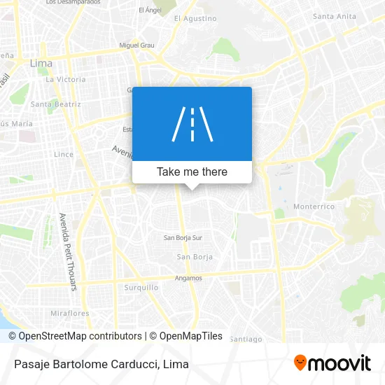 Pasaje Bartolome Carducci map