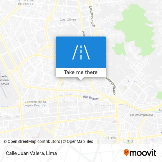 Mapa de Calle Juan Valera