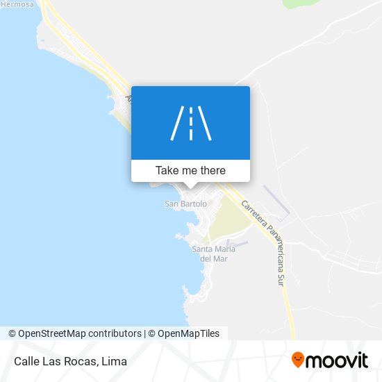 Calle Las Rocas map