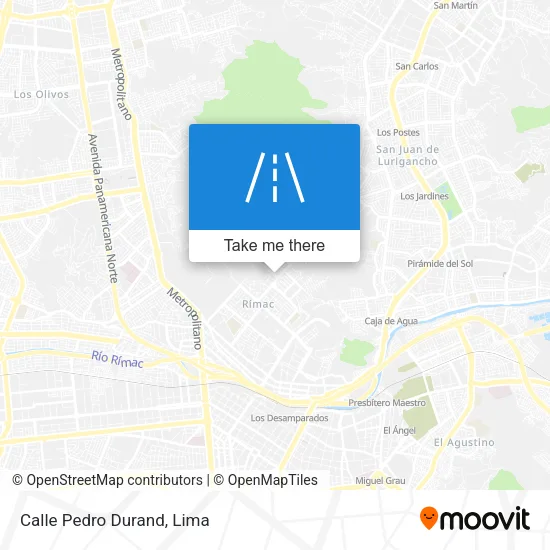 Calle Pedro Durand map