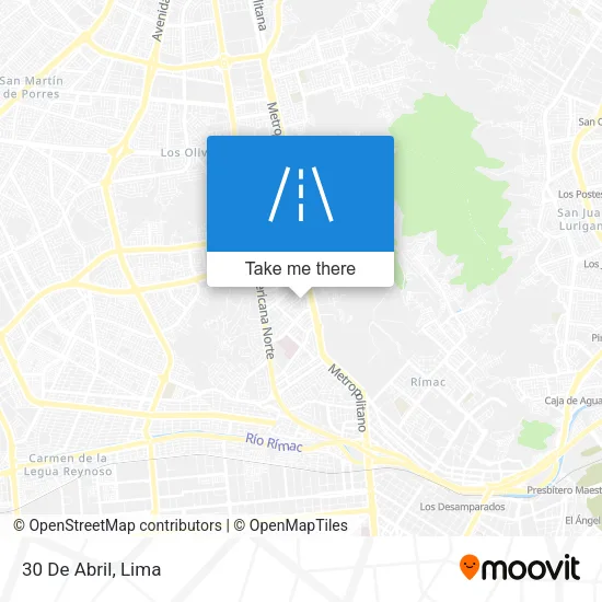 30 De Abril map