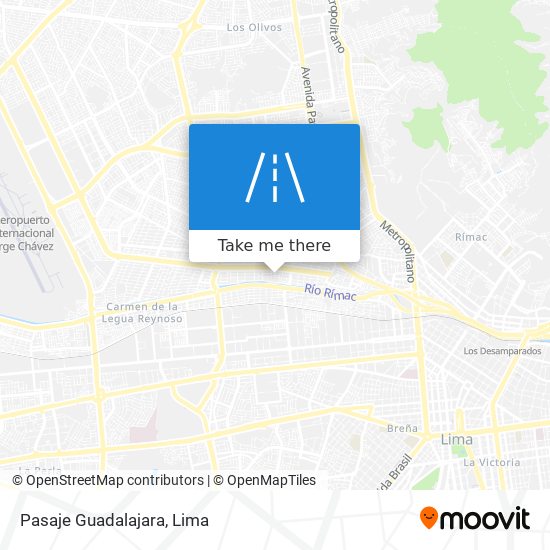 Mapa de Pasaje Guadalajara