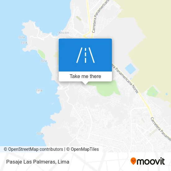 Pasaje Las Palmeras map