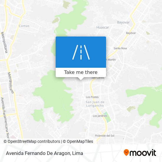 Avenida Fernando De Aragon map