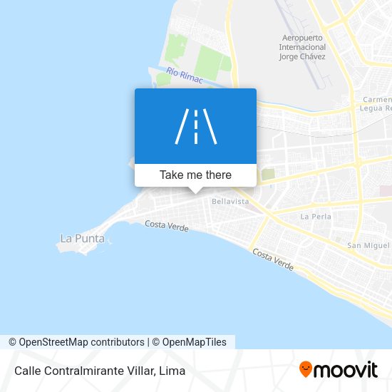 Calle Contralmirante Villar map