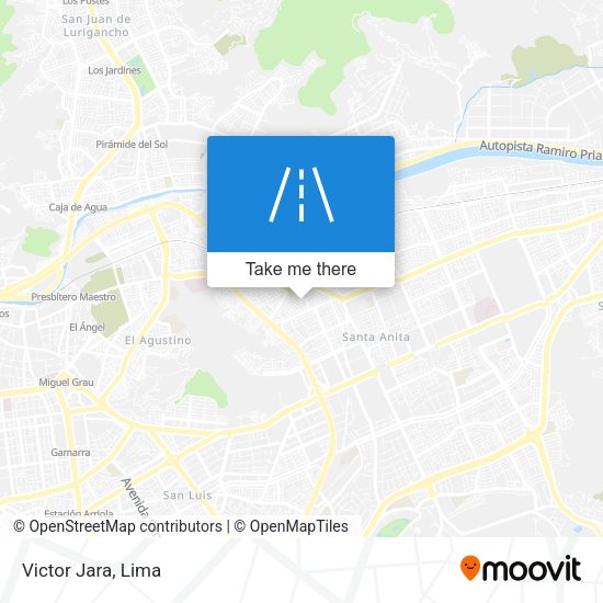 Mapa de Victor Jara