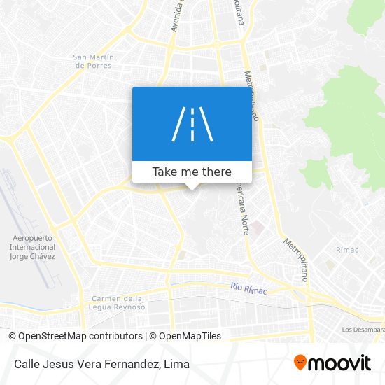 Mapa de Calle Jesus Vera Fernandez