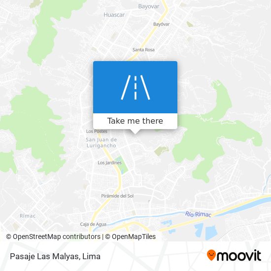 Pasaje Las Malyas map