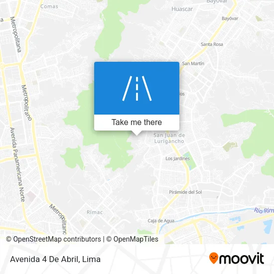 Avenida 4 De Abril map