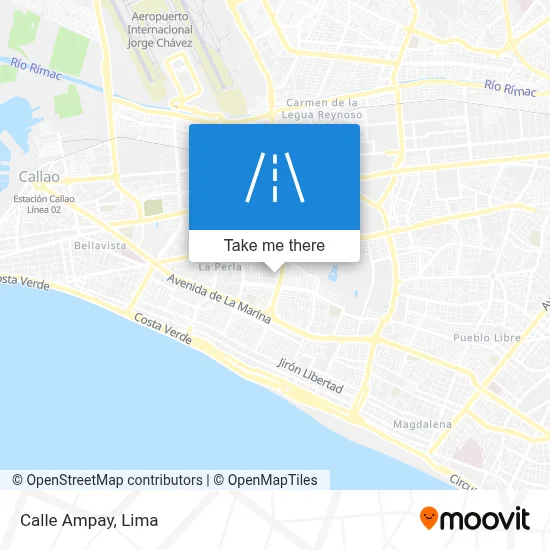 Calle Ampay map