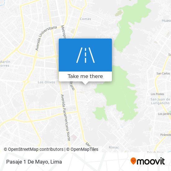 Mapa de Pasaje 1 De Mayo