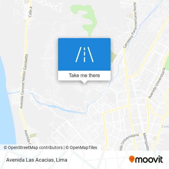 Avenida Las Acacias map