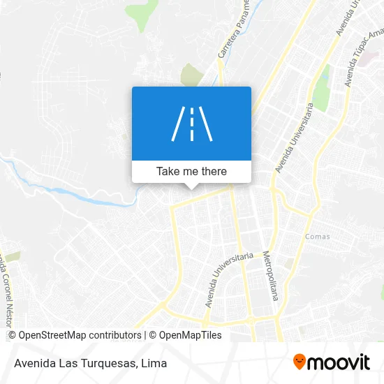 Avenida Las Turquesas map