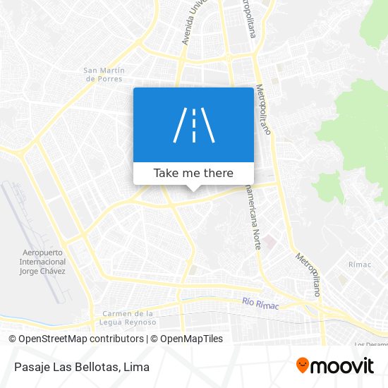 Pasaje Las Bellotas map