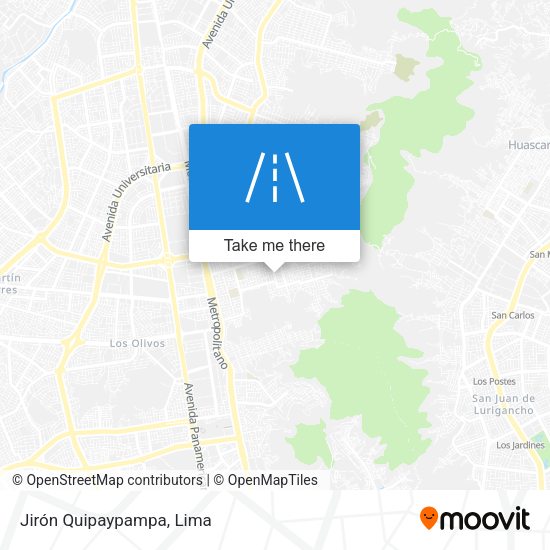 Mapa de Jirón Quipaypampa