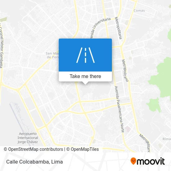 Calle Colcabamba map