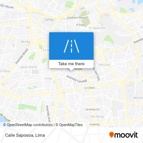 Calle Saposoa map