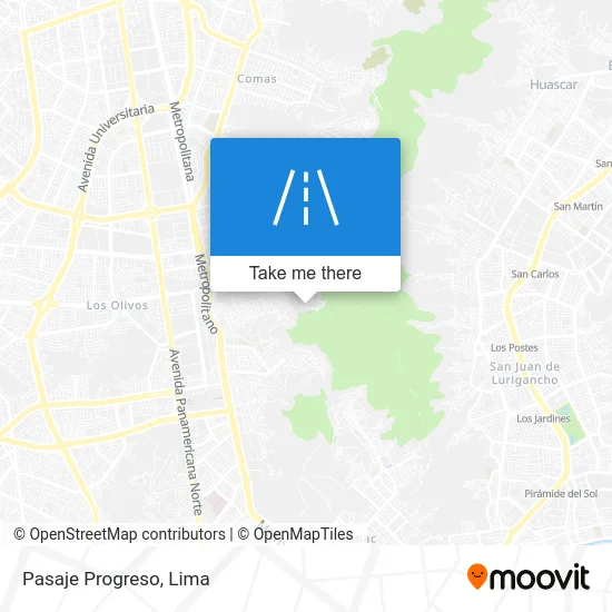 Pasaje Progreso map