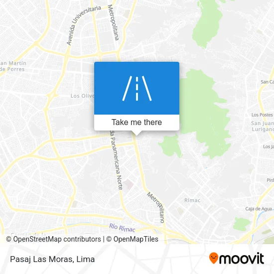 Pasaj Las Moras map