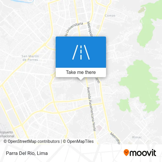 Parra Del Rio map