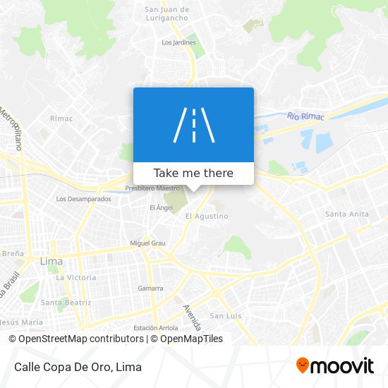 Calle Copa De Oro map