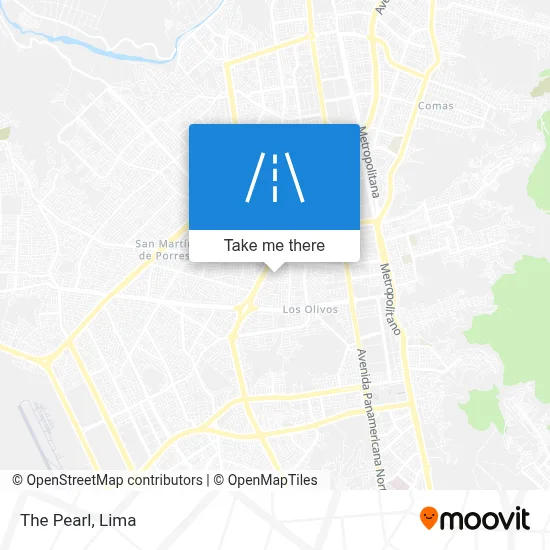 La Perla map