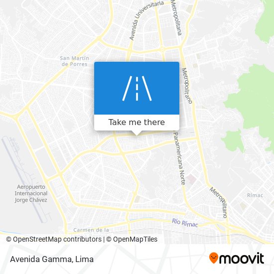 Avenida Gamma map