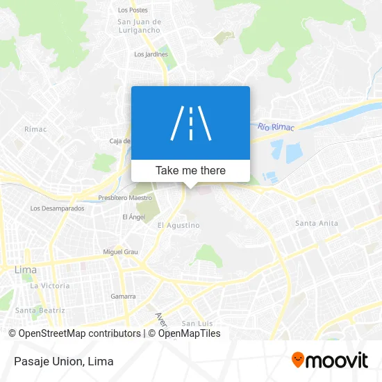 Pasaje Union map