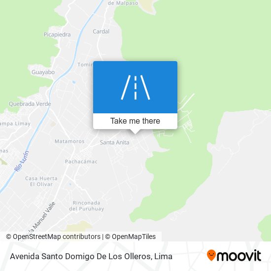 Avenida Santo Domigo De Los Olleros map