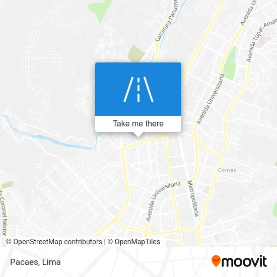 Pacaes map