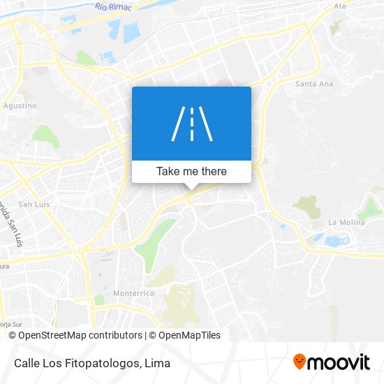 Calle Los Fitopatologos map