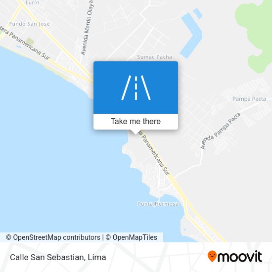 Mapa de Calle San Sebastian