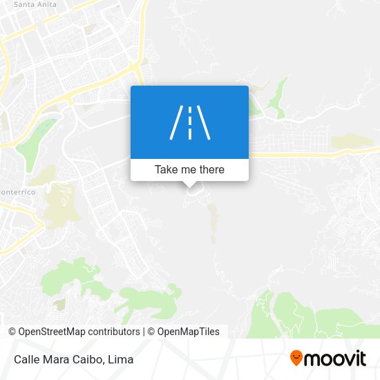Mapa de Calle Mara Caibo