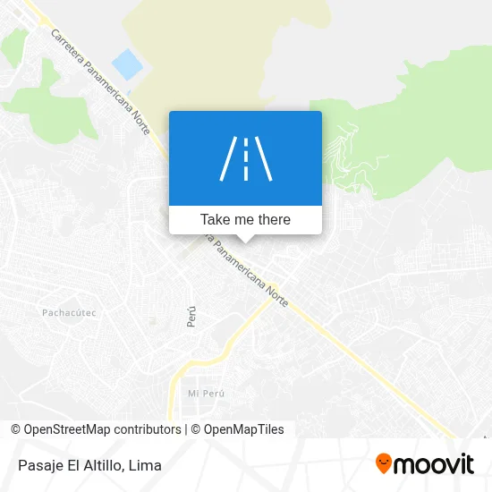 Pasaje El Altillo map