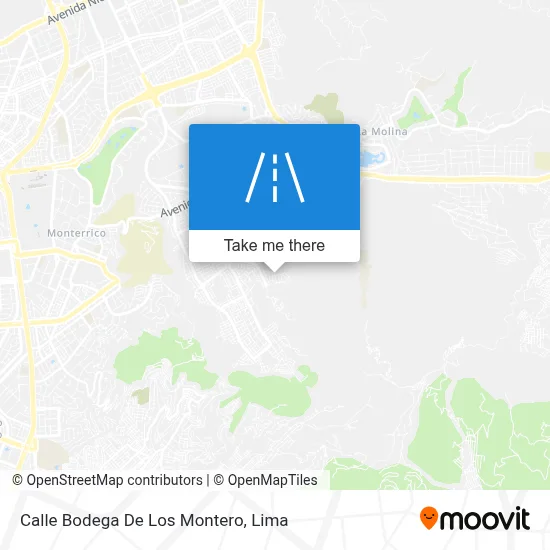 Calle Bodega De Los Montero map